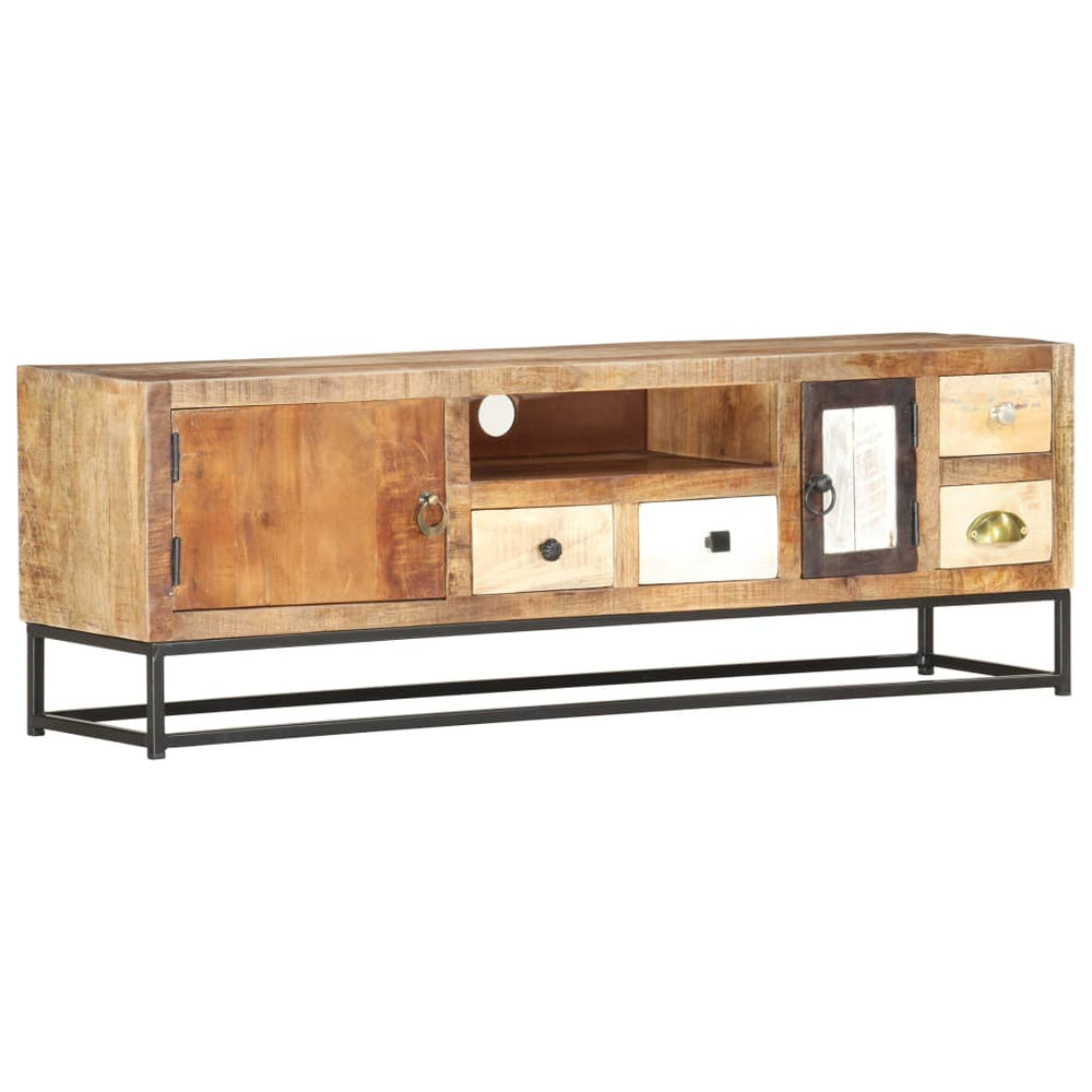 Tv-meubel 120x30x40 cm massief gerecycled hout MeubelReus