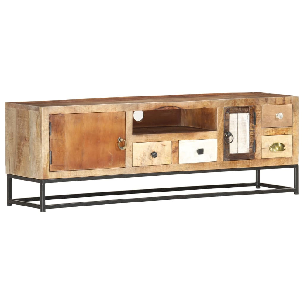 Tv-meubel 120x30x40 cm massief gerecycled hout MeubelReus