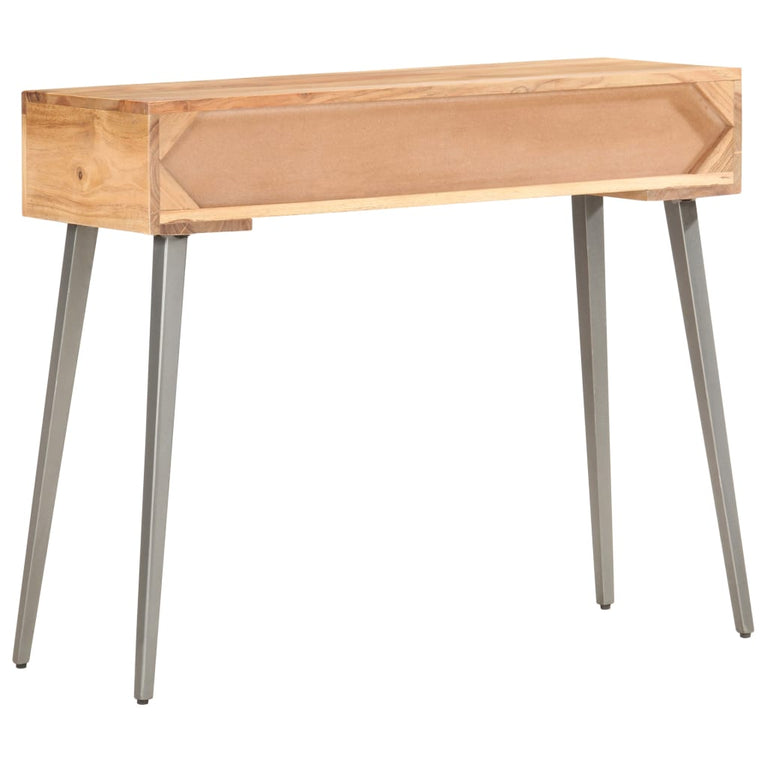 Wandtafel 90x30x75 cm massief acaciahout MeubelReus