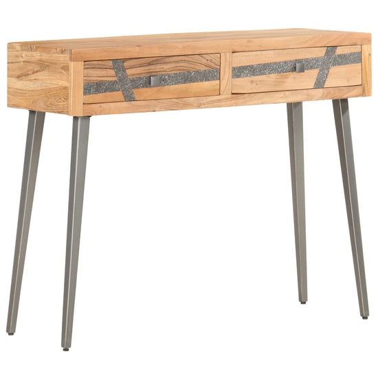 Wandtafel 90x30x75 cm massief acaciahout MeubelReus