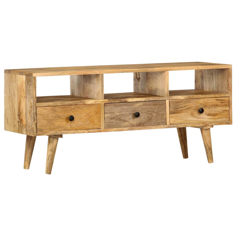 Tv-meubel 110x36x50 cm massief mangohout MeubelReus