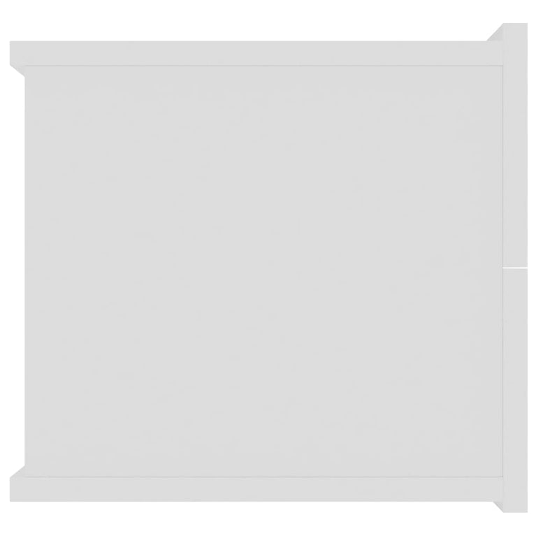 Nachtkastjes 2 st 40x30x30 cm spaanplaat wit MeubelReus