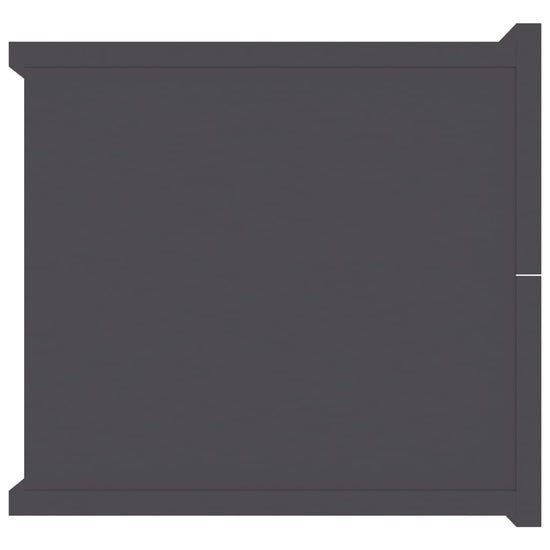 Nachtkastjes 2 st 40x30x30 cm spaanplaat grijs MeubelReus