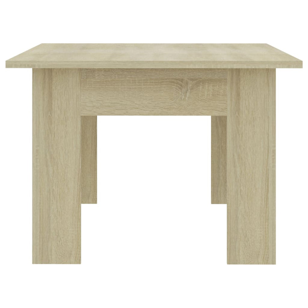 Salontafel 100x60x42 cm bewerkt hout sonoma eikenkleurig MeubelReus