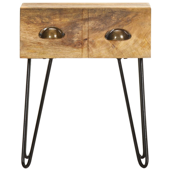 Nachtkastje 40x30x50 cm massief mangohout MeubelReus