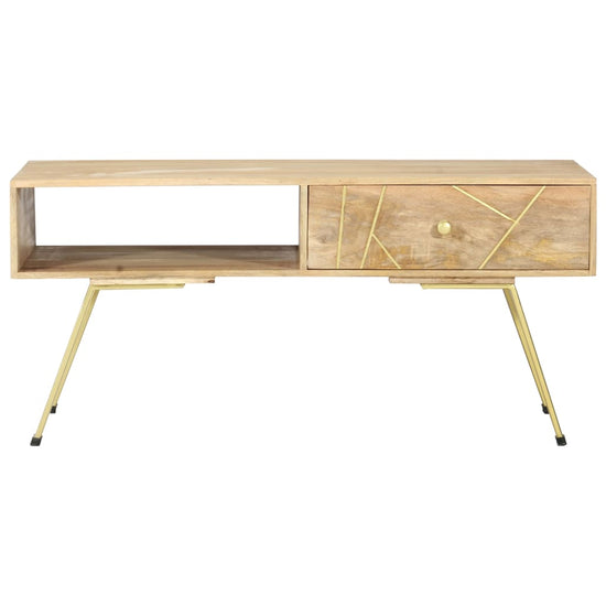 Salontafel 95x50x42 cm massief mangohout MeubelReus