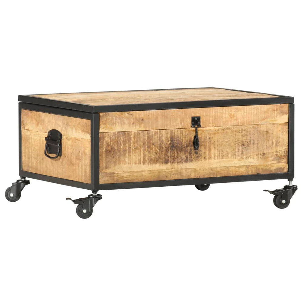 Salontafel 70x50x33 cm massief mangohout MeubelReus