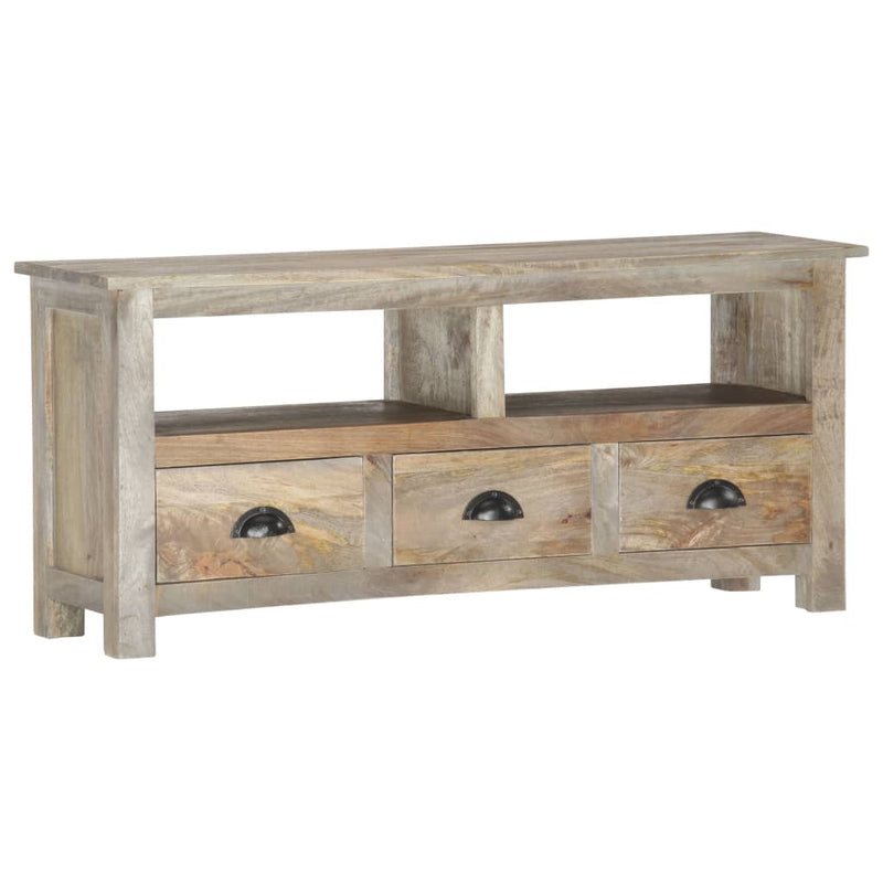 Tv-meubel 110x30x50 cm massief mangohout MeubelReus