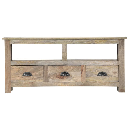 Tv-meubel 110x30x50 cm massief mangohout MeubelReus