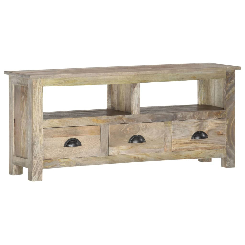 Tv-meubel 110x30x50 cm massief mangohout MeubelReus