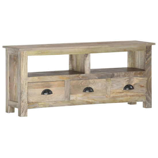 Tv-meubel 110x30x50 cm massief mangohout MeubelReus