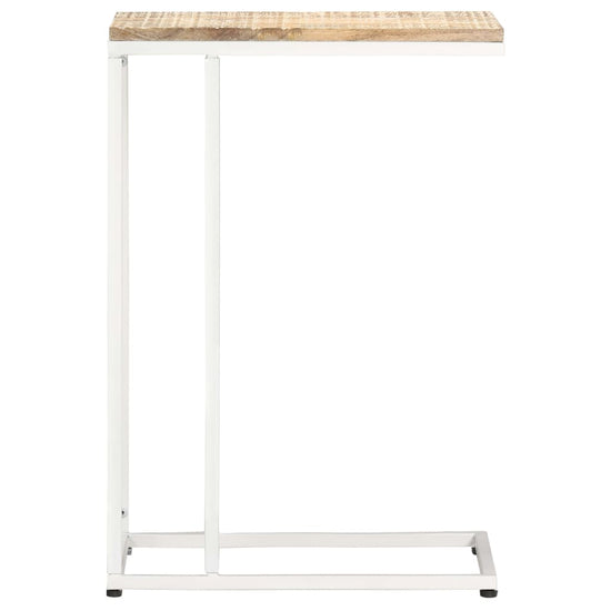 Bijzettafel 35x45x65 cm massief mangohout MeubelReus