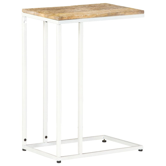 Bijzettafel 35x45x65 cm massief mangohout MeubelReus