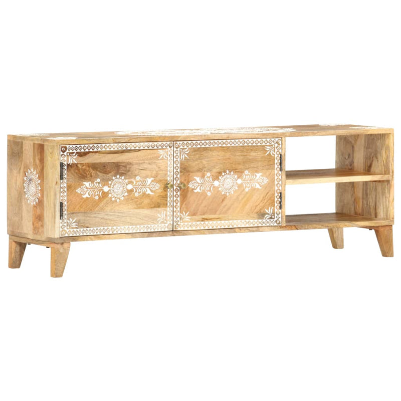 Tv-meubel 120x30x40 cm massief mangohout MeubelReus