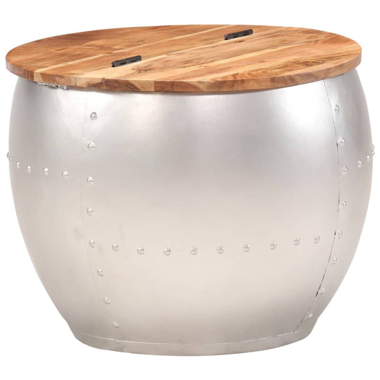 Salontafel 53x43 cm massief acaciahout MeubelReus