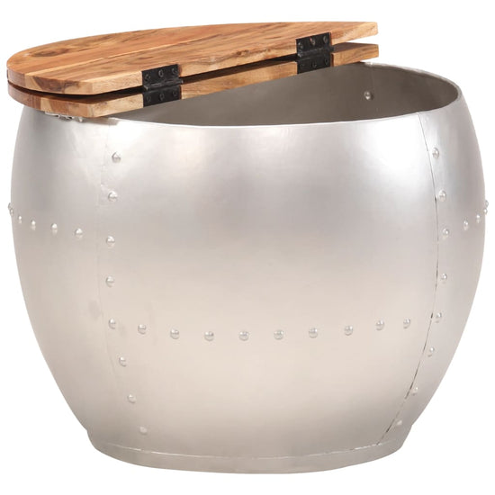 Salontafel 53x43 cm massief acaciahout MeubelReus