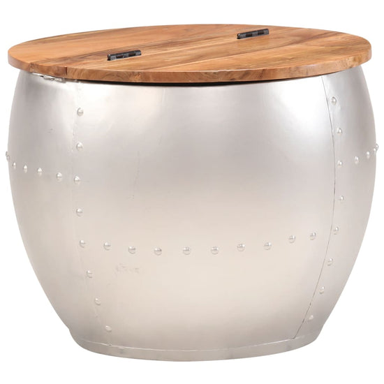 Salontafel 53x43 cm massief acaciahout MeubelReus