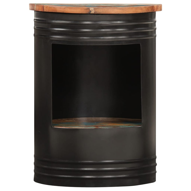 Salontafel 43x55 cm massief gerecycled hout MeubelReus