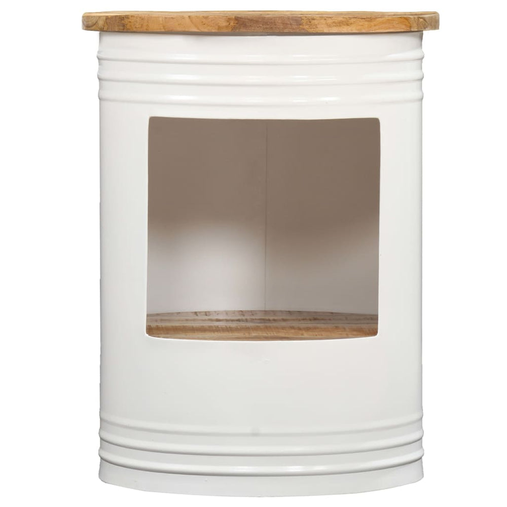 Salontafel 43x55 cm massief mangohout MeubelReus