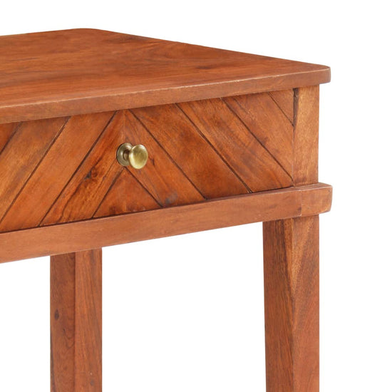Wandkast 110x40x76 cm massief acaciahout MeubelReus