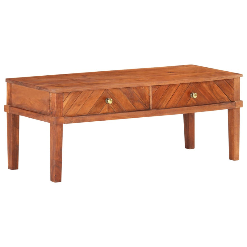 Tv-meubel 110x40x41 cm massief acaciahout MeubelReus