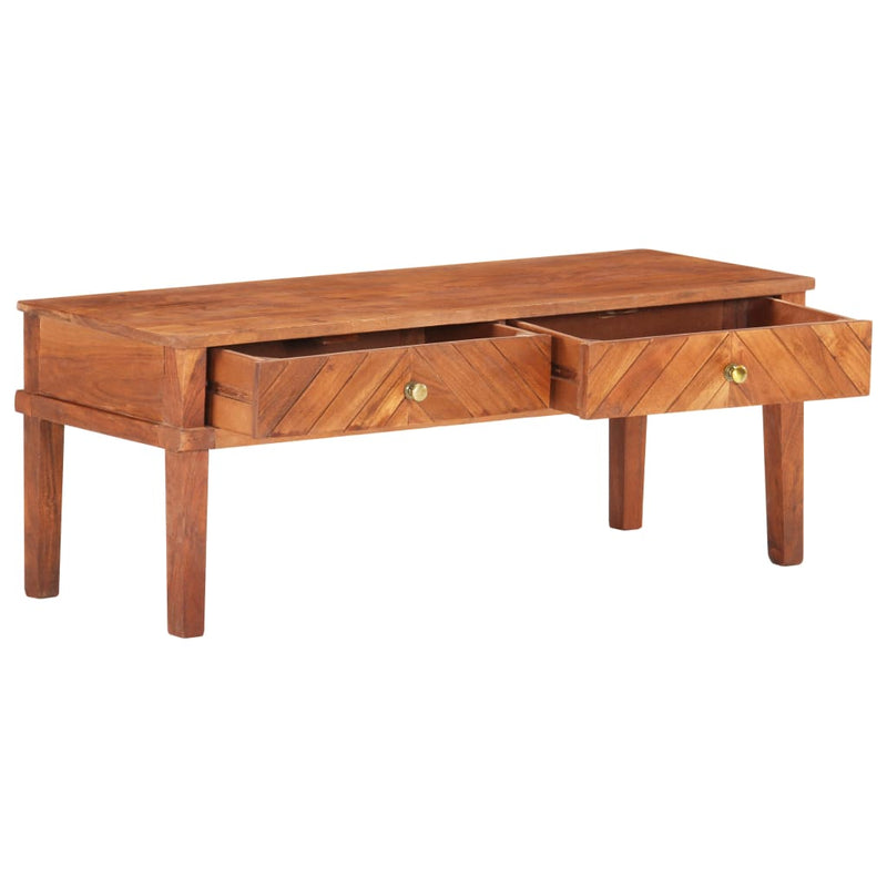 Tv-meubel 110x40x41 cm massief acaciahout MeubelReus