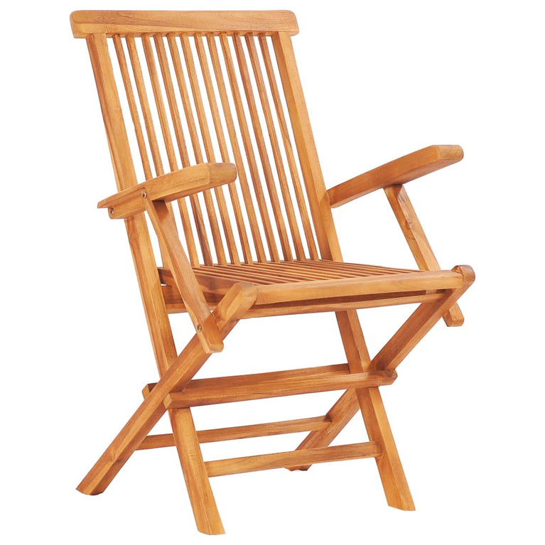 7-delige Tuinset inklapbaar massief teakhout MeubelReus