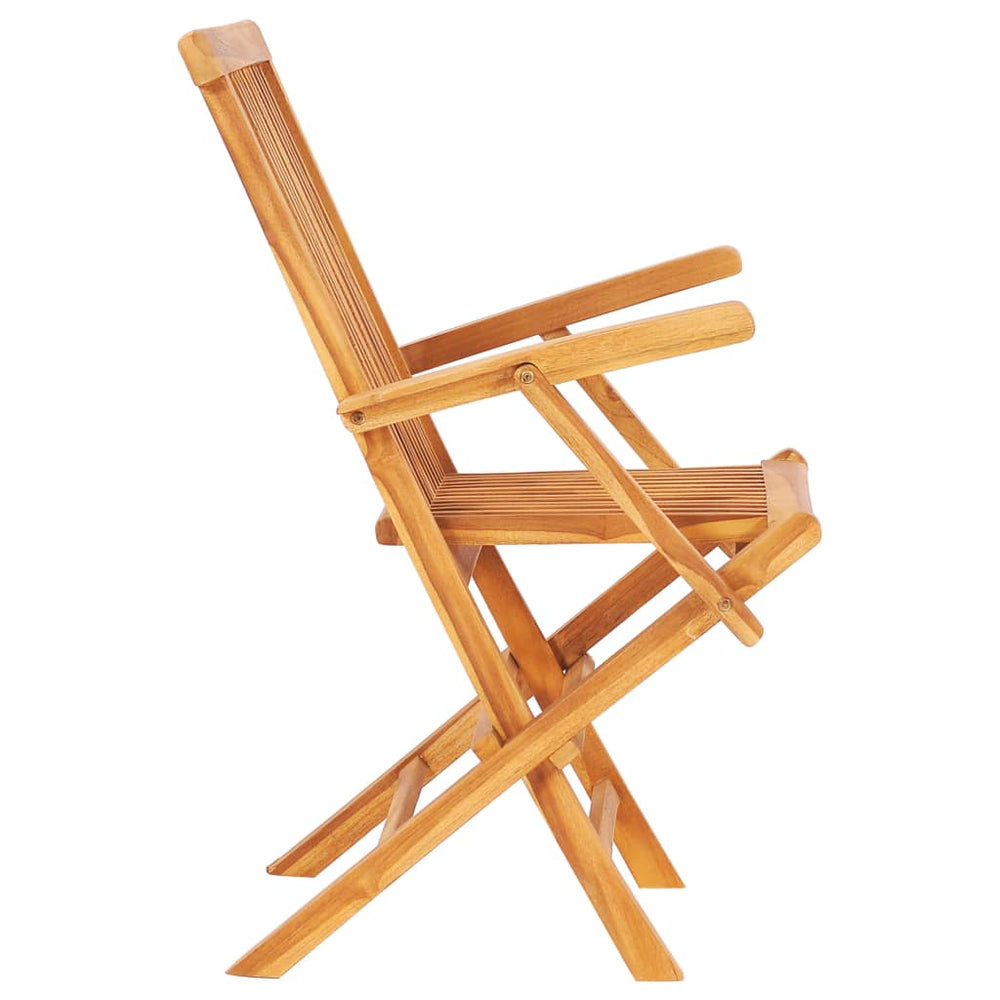 7-delige Tuinset inklapbaar massief teakhout MeubelReus