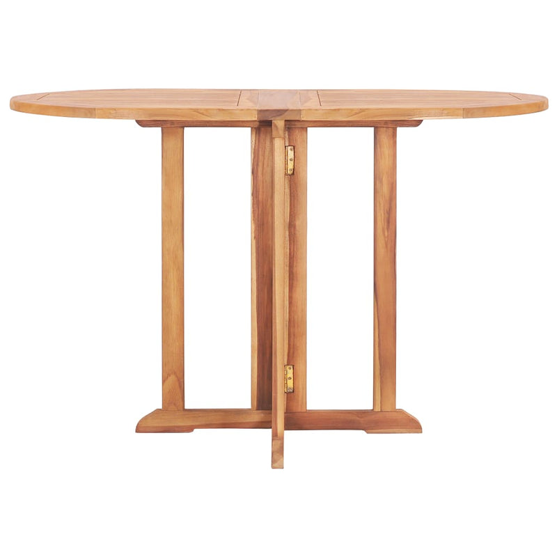 Tuintafel inklapbaar 120x70x75 cm massief teakhout MeubelReus