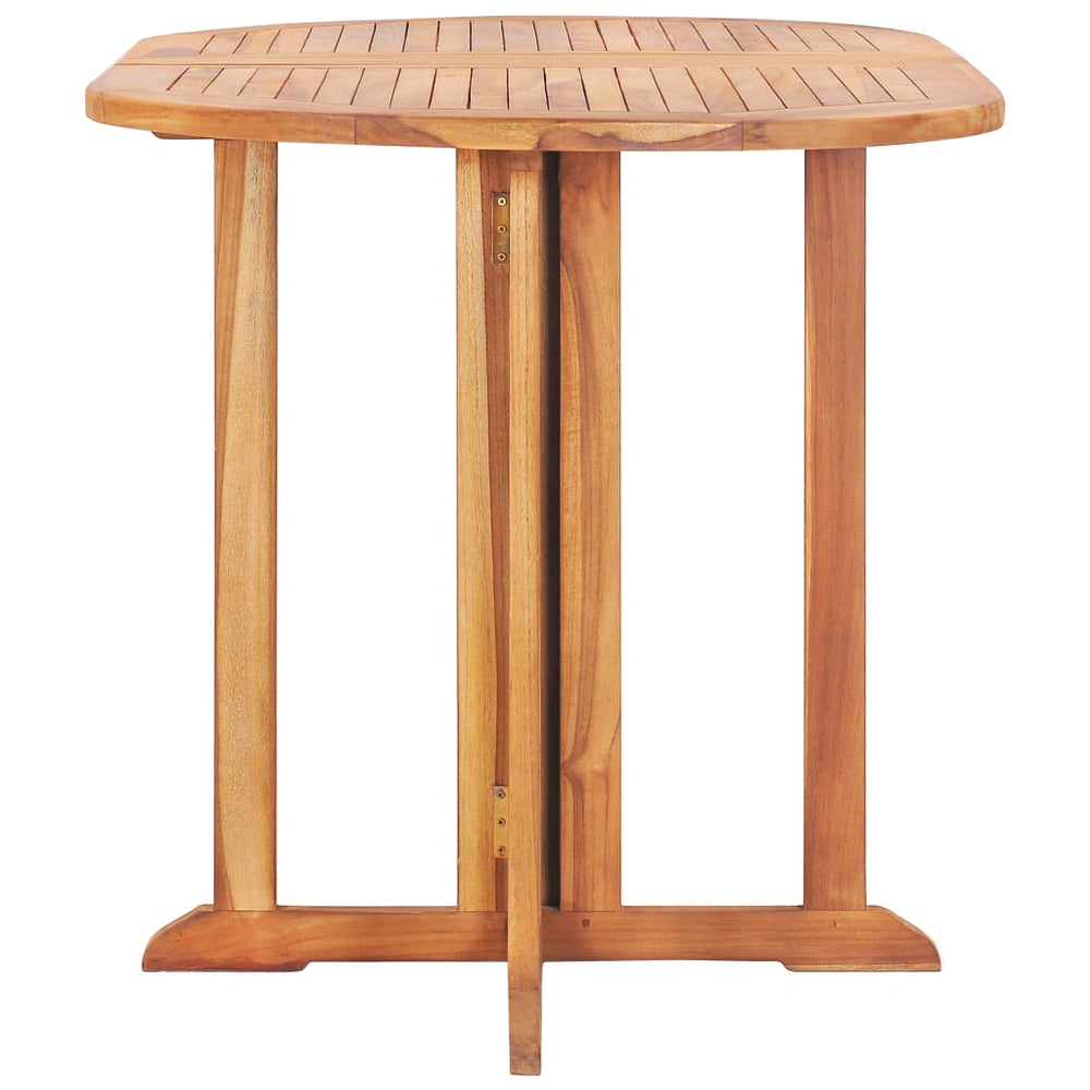 Tuintafel inklapbaar 120x70x75 cm massief teakhout MeubelReus