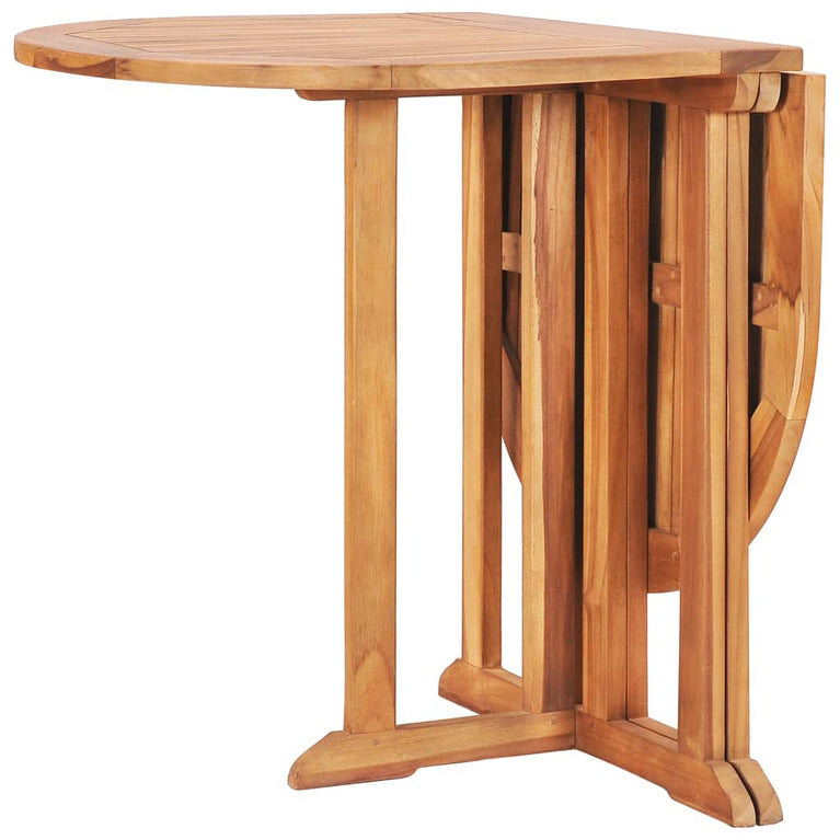 Tuintafel inklapbaar 120x70x75 cm massief teakhout MeubelReus