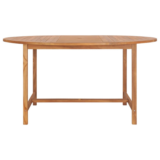 Tuintafel 150x76 cm massief teakhout MeubelReus