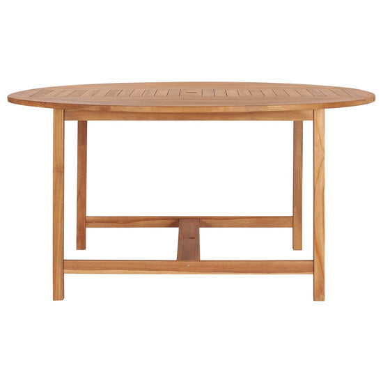 Tuintafel 150x76 cm massief teakhout MeubelReus