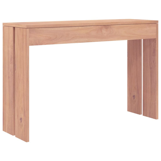 Wandtafel 110x35x75 cm massief teakhout MeubelReus