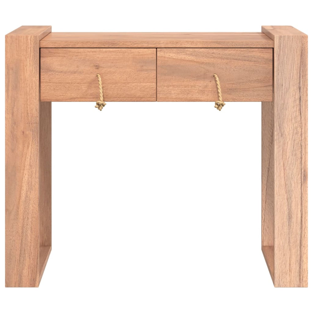 Wandtafel 90x35x75 cm massief teakhout MeubelReus
