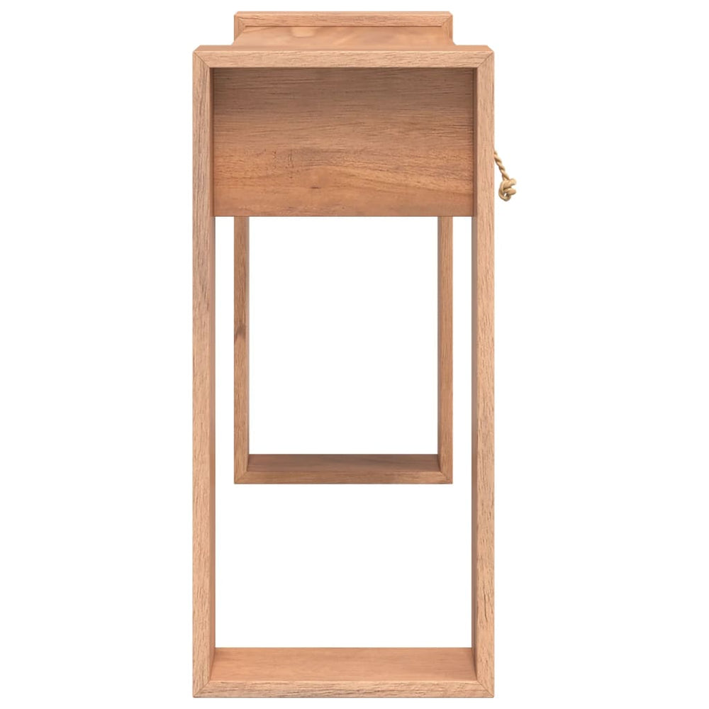 Wandtafel 90x35x75 cm massief teakhout MeubelReus