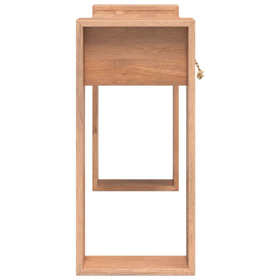 Wandtafel 90x35x75 cm massief teakhout MeubelReus