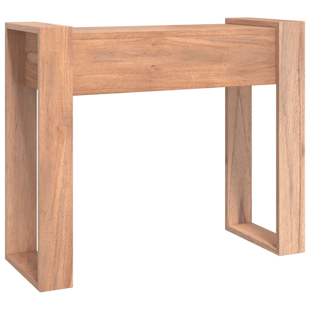 Wandtafel 90x35x75 cm massief teakhout MeubelReus