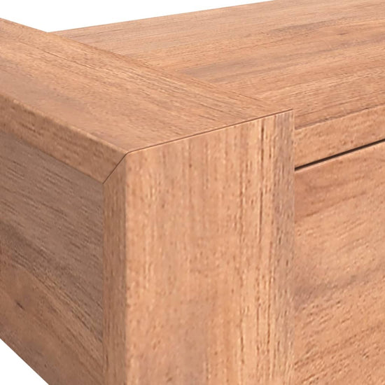 Wandtafel 90x35x75 cm massief teakhout MeubelReus