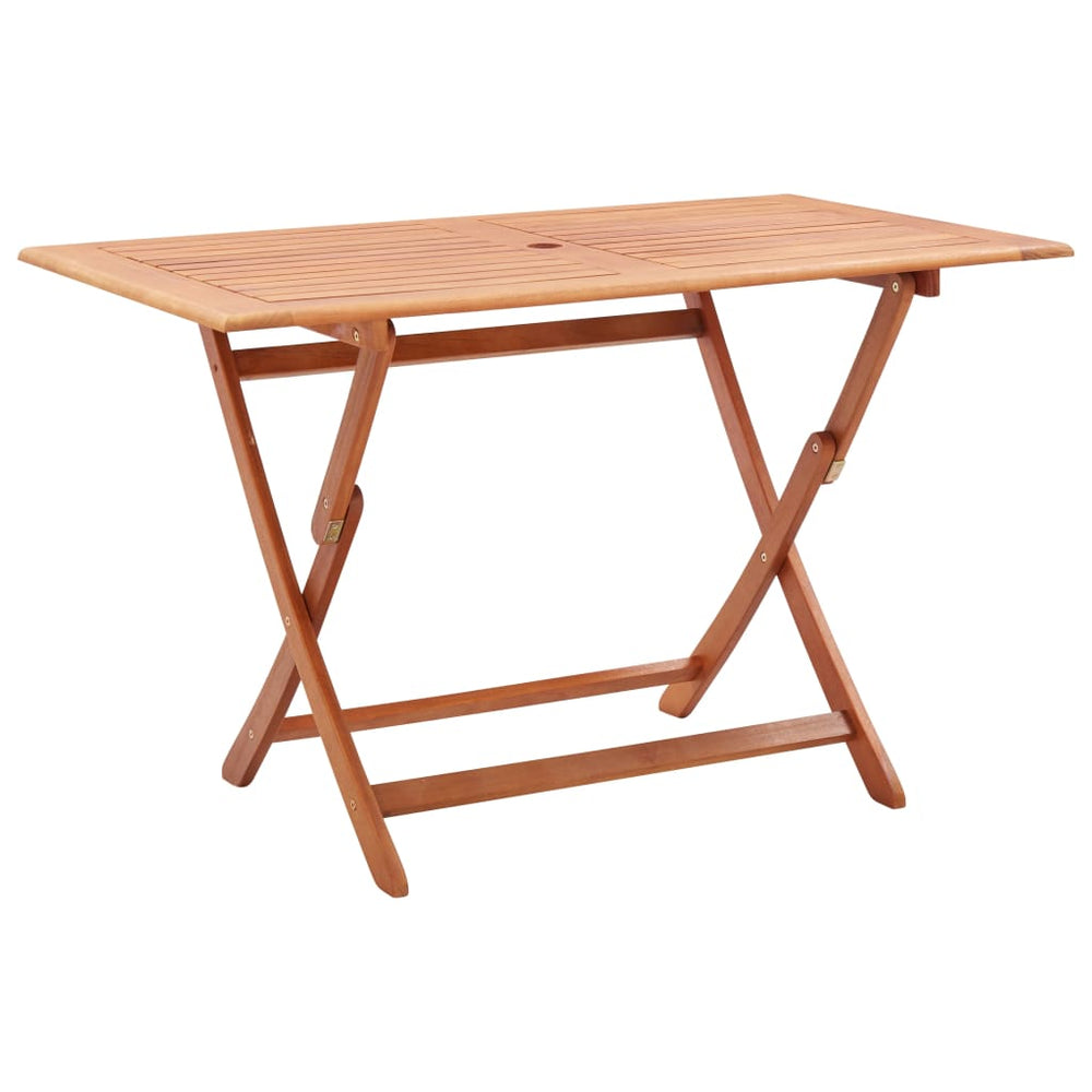 Tuintafel inklapbaar 120x70x75 cm massief eucalyptushout MeubelReus
