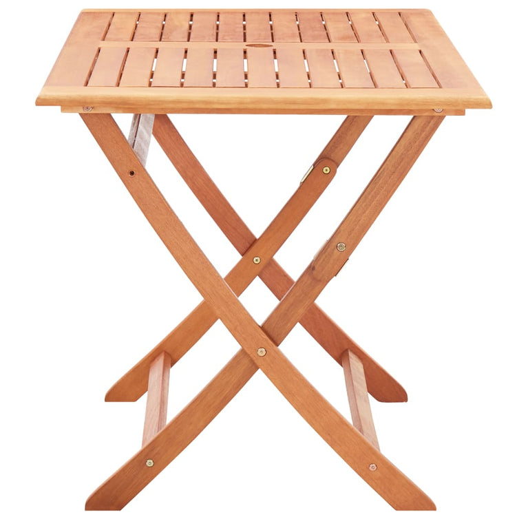 Tuintafel inklapbaar 120x70x75 cm massief eucalyptushout MeubelReus