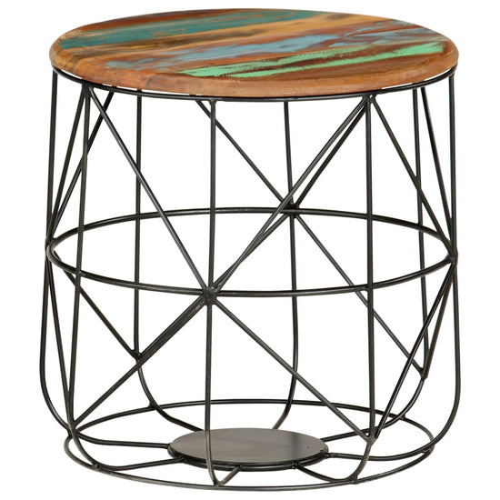 Salontafels 2 st massief gerecycled hout MeubelReus