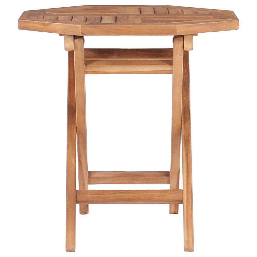 Tuintafel inklapbaar 45x45x45 cm massief teakhout MeubelReus