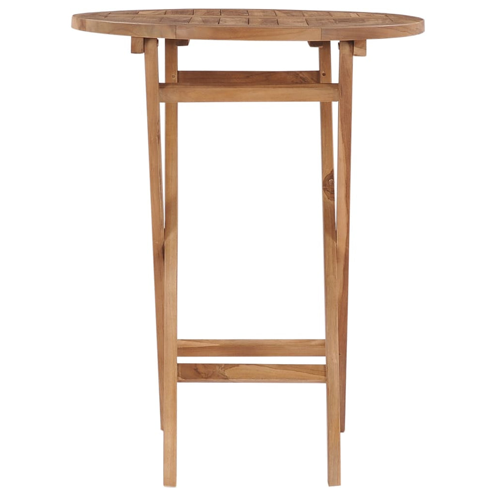 Tuintafel inklapbaar 60 cm massief teakhout MeubelReus