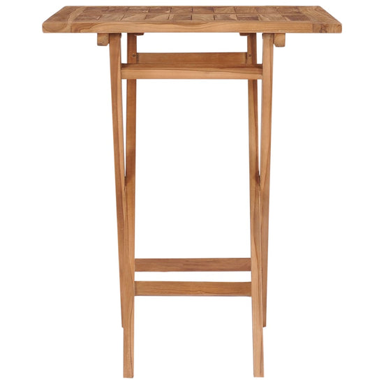 Tuintafel inklapbaar 60x60x75 cm massief teakhout MeubelReus