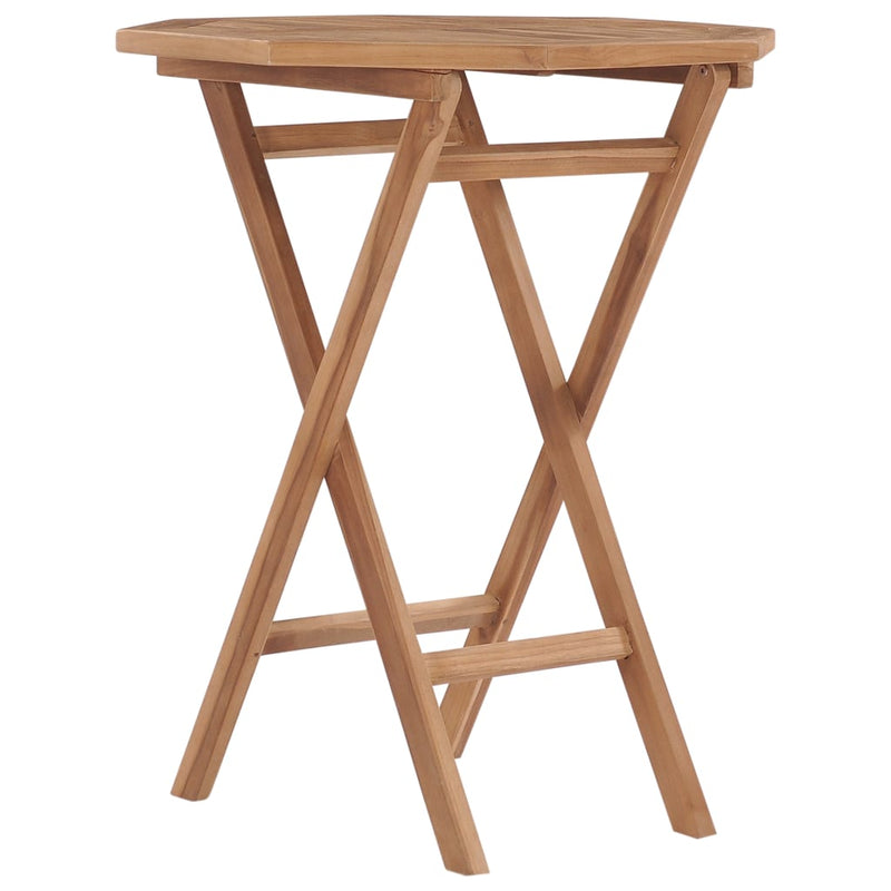 Tuintafel inklapbaar 60x60x75 cm massief teakhout MeubelReus