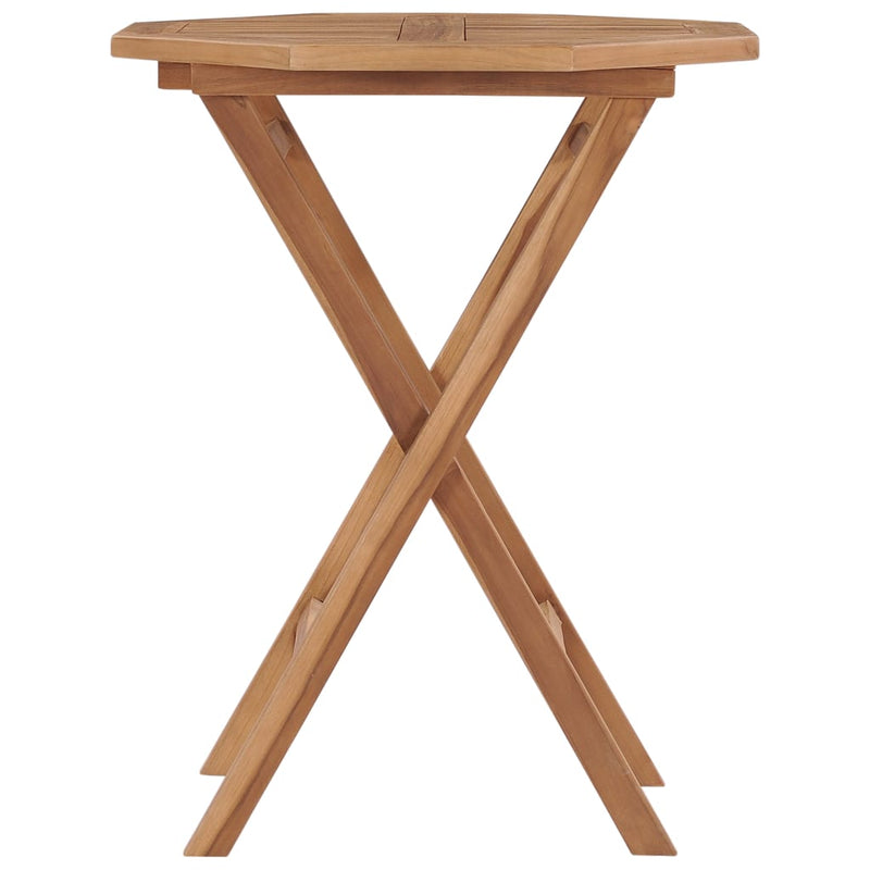 Tuintafel inklapbaar 60x60x75 cm massief teakhout MeubelReus