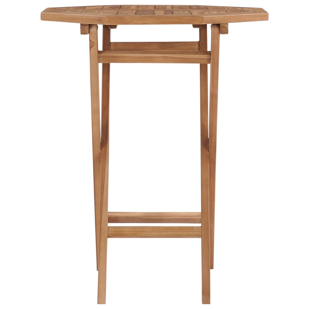 Tuintafel inklapbaar 60x60x75 cm massief teakhout MeubelReus