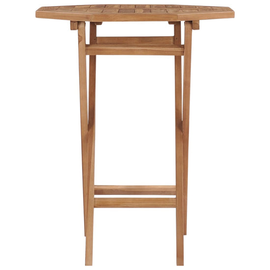 Tuintafel inklapbaar 60x60x75 cm massief teakhout MeubelReus