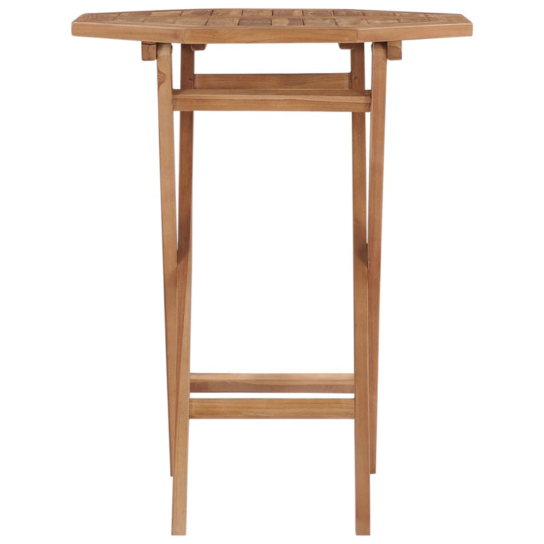 Tuintafel inklapbaar 60x60x75 cm massief teakhout MeubelReus